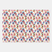 Anime Manga Tekens Patroon Inpakpapier Vel (Voorkant)