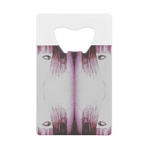 anime manga yaei  meisje gezicht creditkaart flessenopener