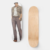 Anime Mannen Zaddy Persoonlijk Skateboard (Voorkant)