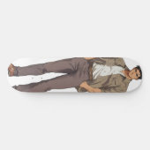 Anime Mannen Zaddy Persoonlijk Skateboard (Horizontaal)