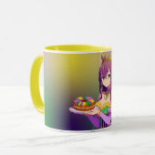 Anime Mardi Gras King cake Mok (Voorkant links)