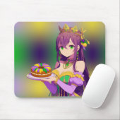 Anime Mardi Gras King cake Muismat (Met muis)