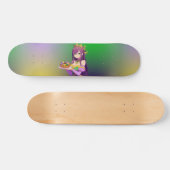 Anime Mardi Gras King cake Persoonlijk Skateboard (Horizontaal)