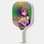 Anime Mardi Gras King cake Pickleball Paddle (Voorkant)