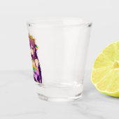 Anime Mardi Gras King cake Shot Glas (Rechts)