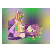 Anime Mardi Gras King cake Tafelkleed (Voorkant (Horizontaal))