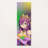 Anime Mardi Gras King cake Yogamat (Voorkant)