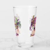 Anime Mardi Gras masker Glas (Links)