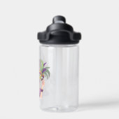 Anime Mardi Gras masker Waterfles (Achterkant)