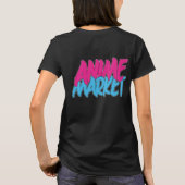 Anime Market Woman shirt (Achterkant)