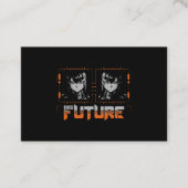 Anime mecha meisjes visitekaartje (Voorkant)