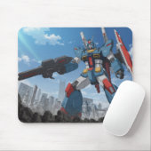 Anime Mecha Robot Mousepad Muismat (Met muis)