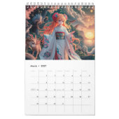 Anime meisje 12 maanden kalender (Mar 2027)