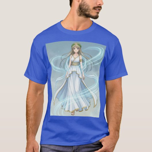 Anime Meisje (4) T-shirt (Voorkant)