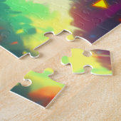 Anime Meisje Afrikaanse Amerikaanse Kunst Legpuzzel (Zijkant)