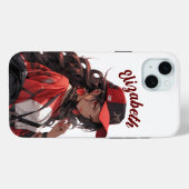 Anime meisje baas Case-Mate iPhone case (Achterkant (horizontaal))