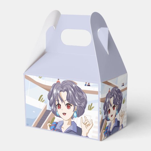 ANIME MEISJE BEDANKDOOSJES (Achterkant)