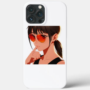 Anime meisje Bold en Speels Ontwerp Case-Mate iPhone Case