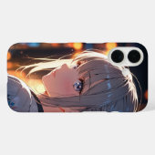 anime meisje Case-Mate iPhone case (Achterkant (horizontaal))