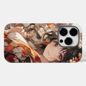Anime meisje Case-Mate iPhone case (Achterkant (horizontaal))
