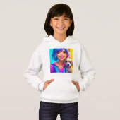 Anime Meisje en Puppy Hond (Voorkant volledig)