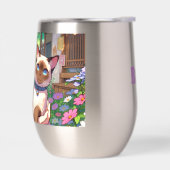 Anime Meisje en Siamese Kat Gepersonaliseerd (Links)