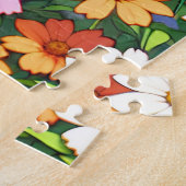 Anime Meisje en Siamese Kat Gepersonaliseerd Legpuzzel (Zijkant)