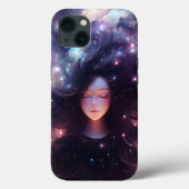 Anime meisje gemaakt van sterren Case-Mate iPhone case (Achterkant)