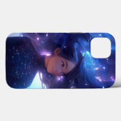 Anime meisje gemaakt van sterren Case-Mate iPhone case (Achterkant (horizontaal))