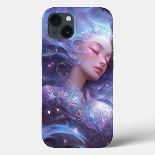Anime meisje gemaakt van sterren Case-Mate iPhone case (Achterkant)