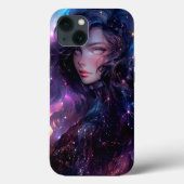 Anime meisje gemaakt van sterren Case-Mate iPhone case (Achterkant)