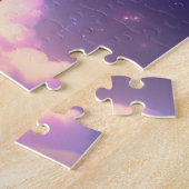 Anime meisje gemaakt van sterren legpuzzel (Zijkant)