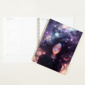 Anime meisje gemaakt van sterren planner (Display)