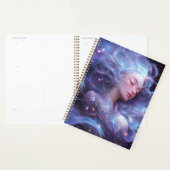 Anime meisje gemaakt van sterren planner (Display)