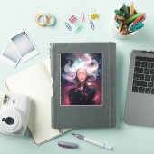 Anime meisje gemaakt van sterren sticker (iPad Cover)