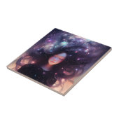 Anime meisje gemaakt van sterren tegeltje (Zijkant)