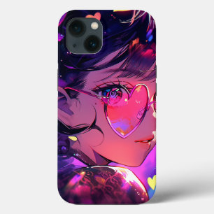 Anime meisje harten Case-Mate iPhone case
