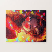 Anime meisje harten legpuzzel (Horizontaal)