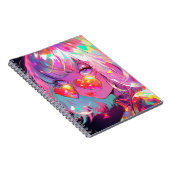 Anime meisje harten notitieboek (Rechterzijde)