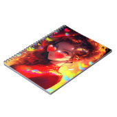 Anime meisje harten notitieboek (Linkerzijde)