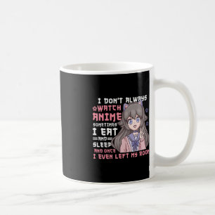 Anime Meisje Ik Kijk Niet Altijd Anime Grappig Koffiemok