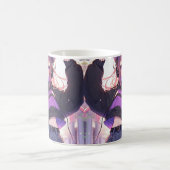  Anime Meisje in Hoofdtelefoon met Kattenoren Koffiemok (Center)