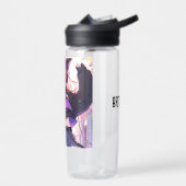  Anime Meisje in Hoofdtelefoon met Kattenoren Waterfles (Links)