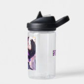  Anime Meisje in Hoofdtelefoon met Kattenoren Waterfles (Links)