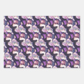  Anime Meisje in Hoofdtelefoon Verjaardag Inpakpapier Vel (Voorkant 2)