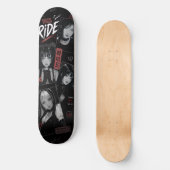 Anime Meisje Japanse Emo Goth Sk Persoonlijk Skateboard (Voorkant)