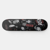 Anime Meisje Japanse Emo Goth Sk Persoonlijk Skateboard (Horizontaal)