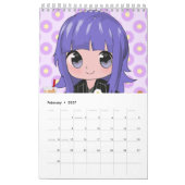anime meisje kalender (Feb 2027)