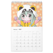 anime meisje kalender (Jan 2027)