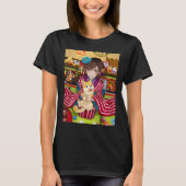 Anime Meisje Kawaii Waifu Esthetische Japanse Otak T-shirt (Voorkant)